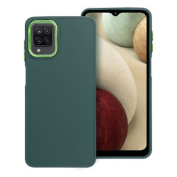 Viedtālruņa aizmugurējais vāciņš Samsung Galaxy A12 Frame case Green