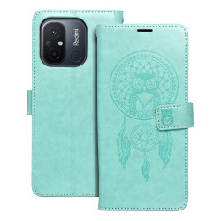 Viedtālruņa atveramais maciņš Xiaomi Redmi 12C Mezzo Book Dreamcatcher Green