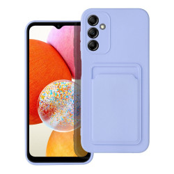 Viedtālruņa aizmugurējais vāciņš Samsung Galaxy A14 5G CARD Case Violet