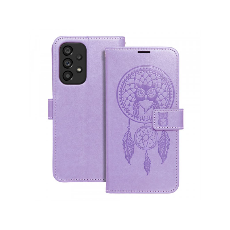 Viedtālruņa atveramais maciņš Xiaomi Redmi Note 12 5G Mezzo Book Dreamcatcher Purple