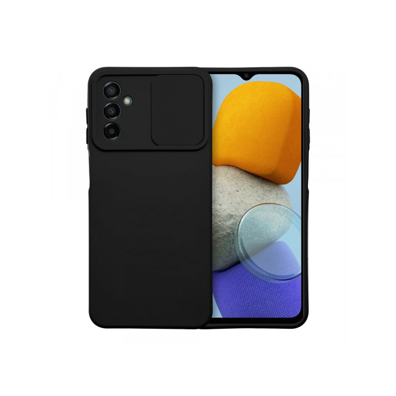 Viedtālruņa aizmugurējais vāciņš Xiaomi Redmi Note 12 4G Camshield Slide Black