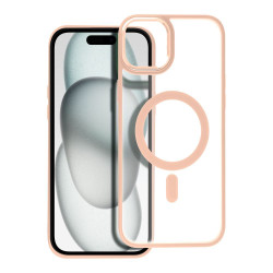 Viedtālruņa aizmugurējais vāciņš Apple Iphone 15 Plus Rozā