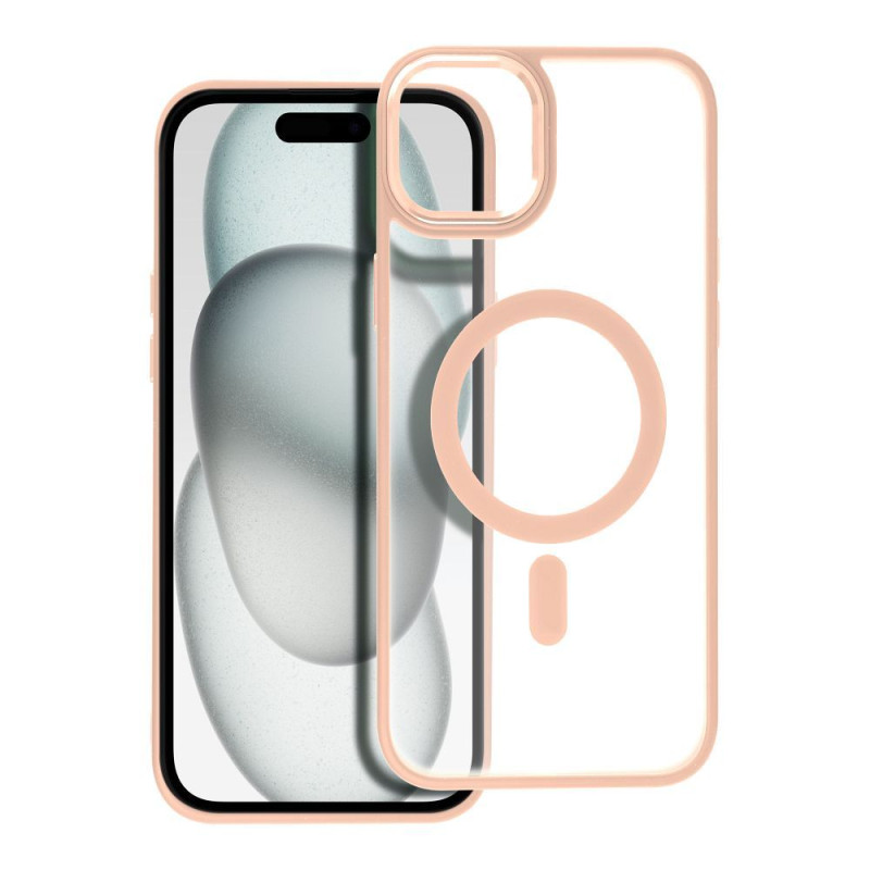 Viedtālruņa aizmugurējais vāciņš Apple Iphone 15 Plus Rozā