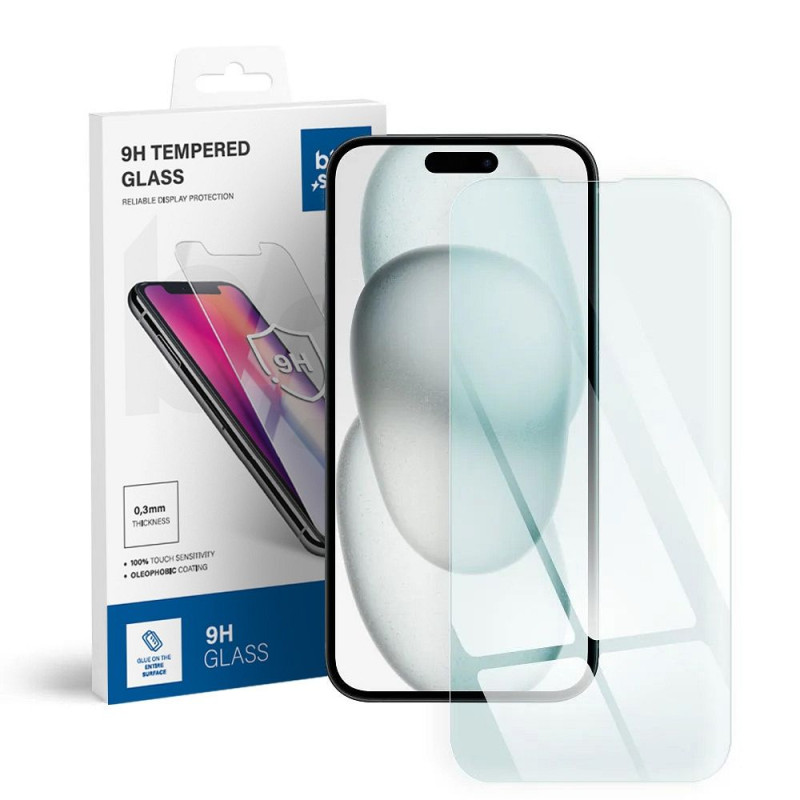 Viedtālruņa aizsargstikls Apple Iphone 15 Caurspīdīga
