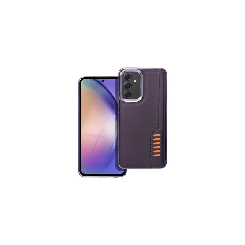 Viedtālruņa aizmugurējais vāciņš Samsung Galaxy A52 / A52 5G / A52s 5G Milano case Dark Violet