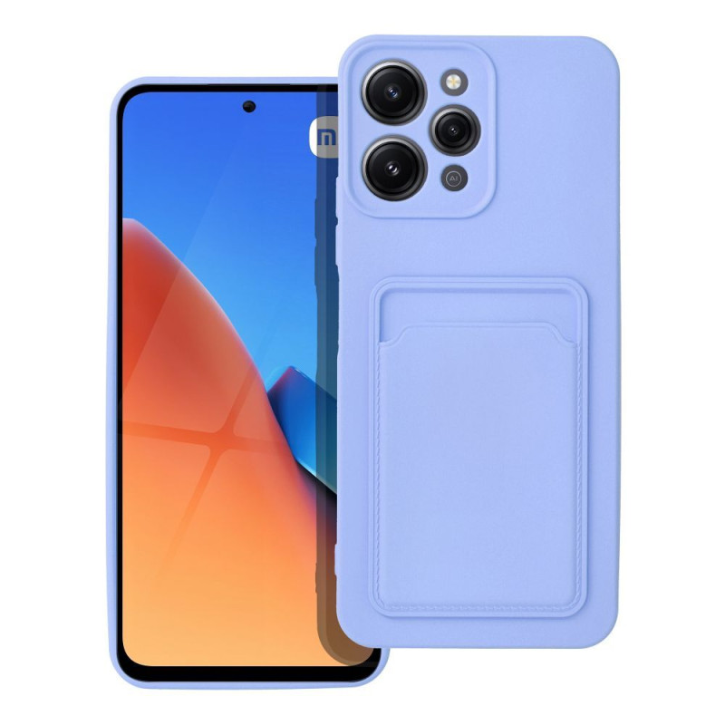 Viedtālruņa aizmugurējais vāciņš Xiaomi Redmi 12 4G CARD Case Violet