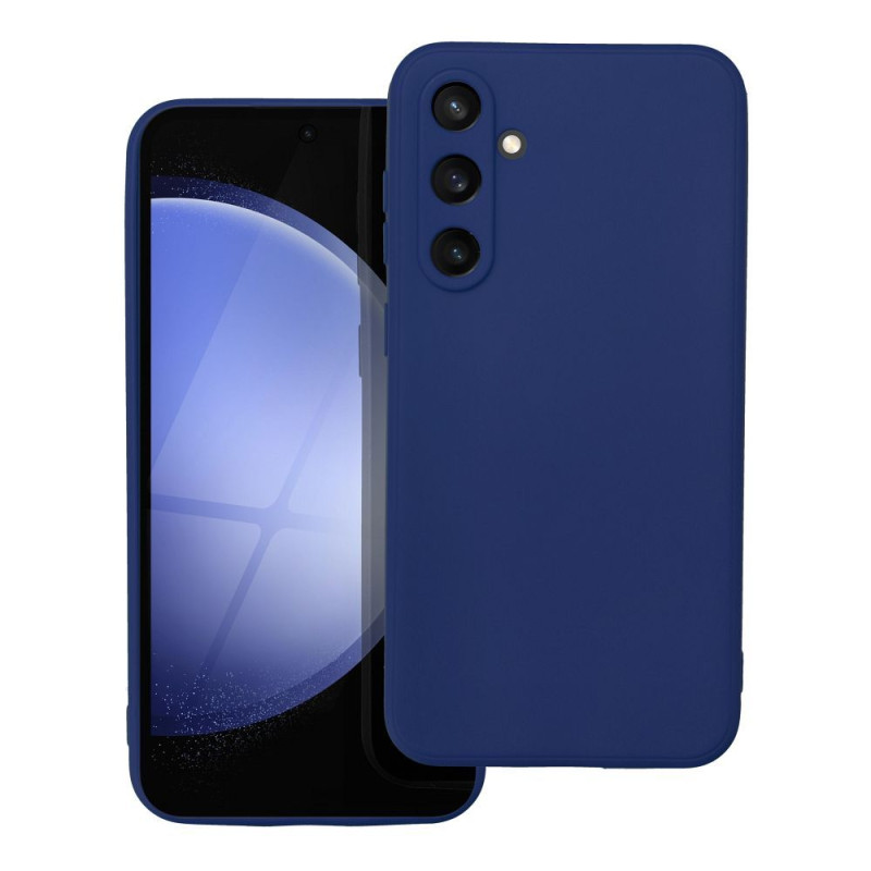Viedtālruņa aizmugurējais vāciņš Samsung Galaxy S23 FE Soft Dark Blue