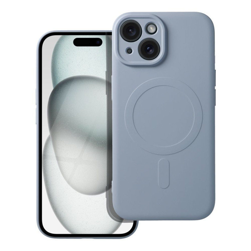 Viedtālruņa aizmugurējais vāciņš Apple Iphone 15 iPhone 15 Zila