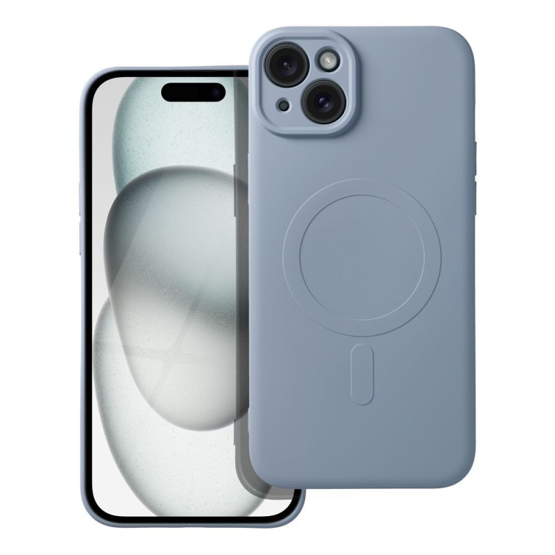 Viedtālruņa aizmugurējais vāciņš Apple Iphone 15 Plus Zila
