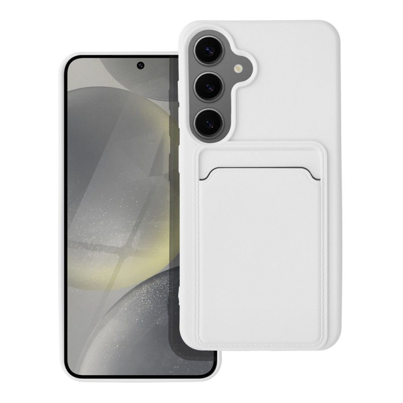 Viedtālruņa aizmugurējais vāciņš Samsung Galaxy S24 Galaxy S24 Balta