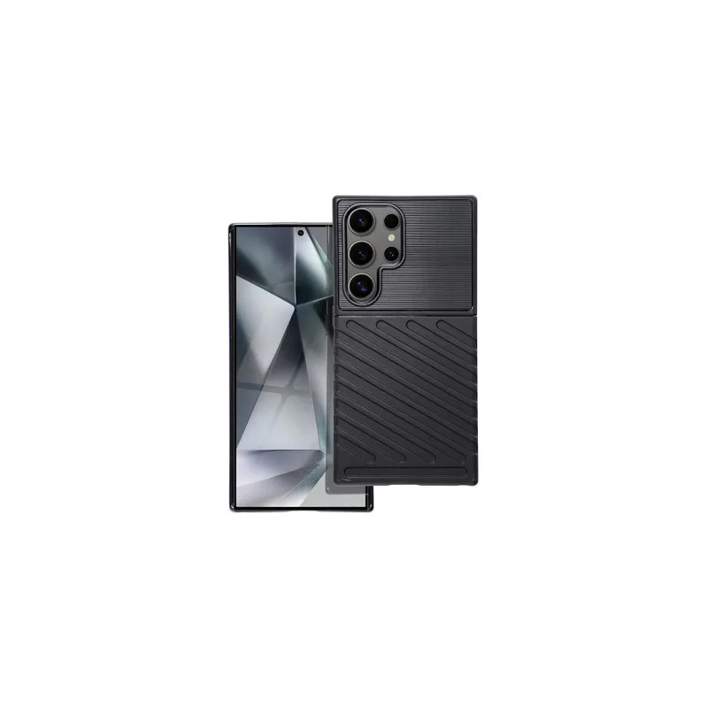 Viedtālruņa aizmugurējais vāciņš Samsung Galaxy S24 Ultra Thunder Black
