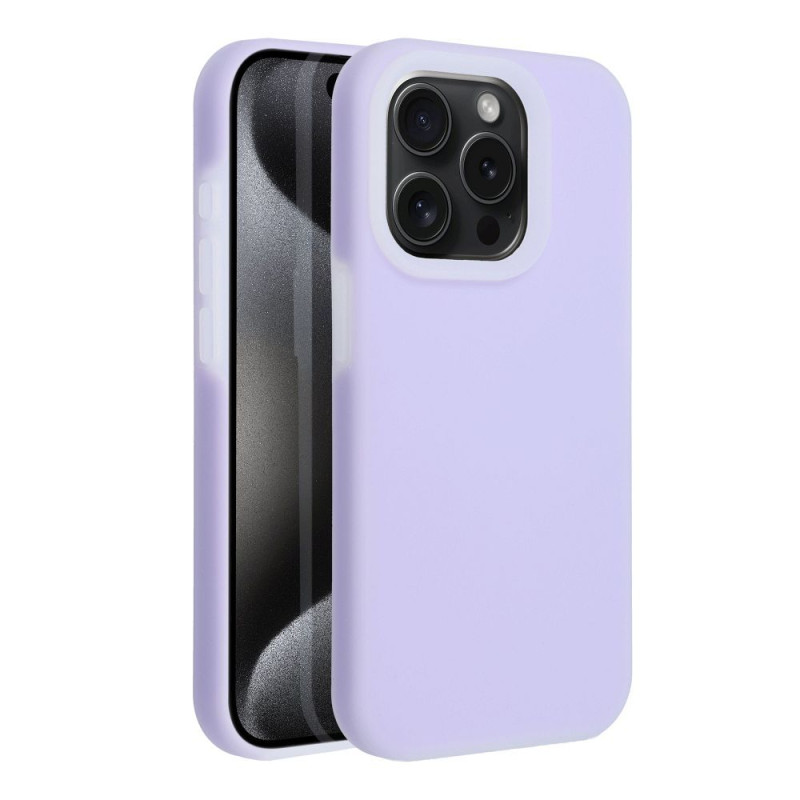 Viedtālruņa aizmugurējais vāciņš Apple iPhone 12 Pro Max Candy case Violet