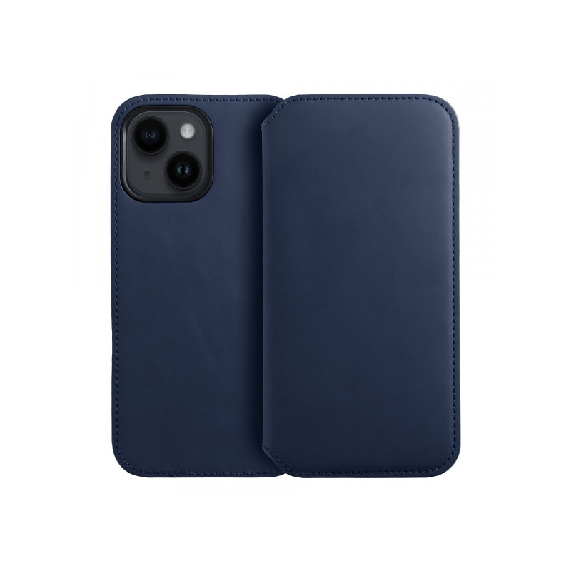 Viedtālruņa atveramais maciņš Samsung Galaxy A25 5G Dual Pocket Book Navy
