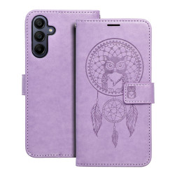 Viedtālruņa atveramais maciņš Samsung Galaxy A15 5G Mezzo Book Dreamcatcher Purple