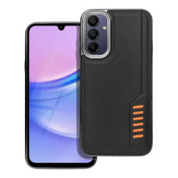 Viedtālruņa aizmugurējais vāciņš Samsung Galaxy A15 5G Milano case Black