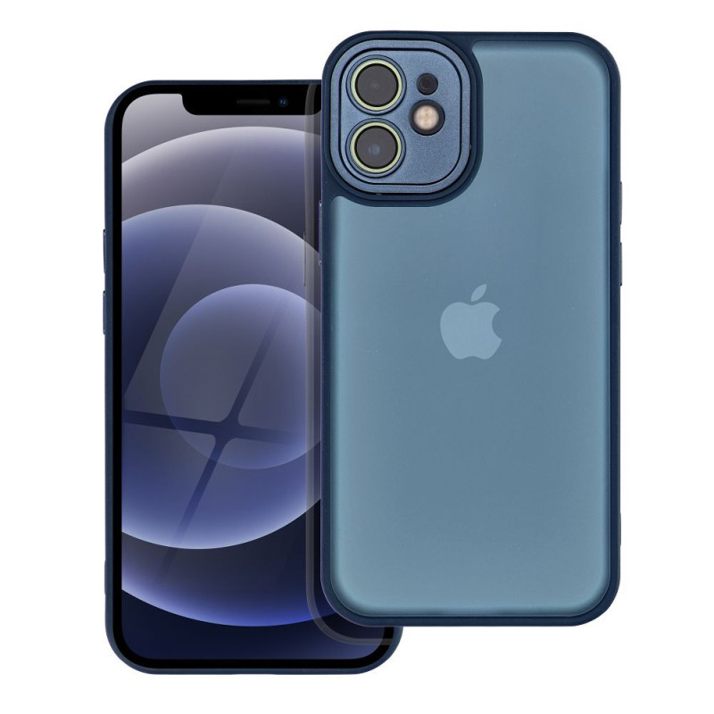 Viedtālruņa aizmugurējais vāciņš Apple iPhone 12 Mini Variete Navy, Transparent
