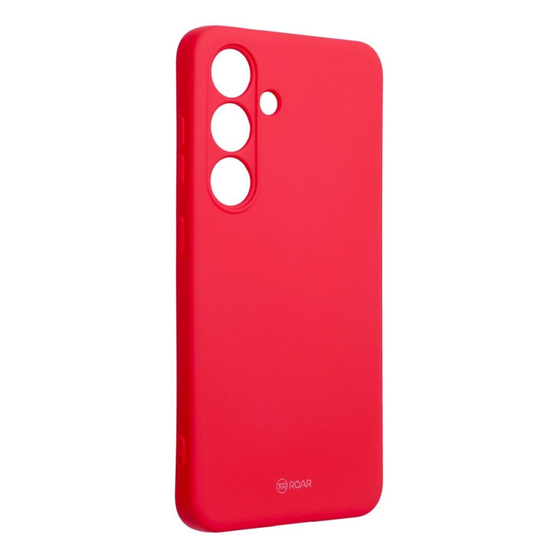 Viedtālruņa aizmugurējais vāciņš Samsung Galaxy S24 Colorful Bright Pink