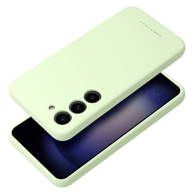 Viedtālruņa aizmugurējais vāciņš Samsung Galaxy S24 Ultra Cloud Skin Light Green