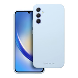 Viedtālruņa aizmugurējais vāciņš Samsung Galaxy A34 5G Cloud Skin Light Blue