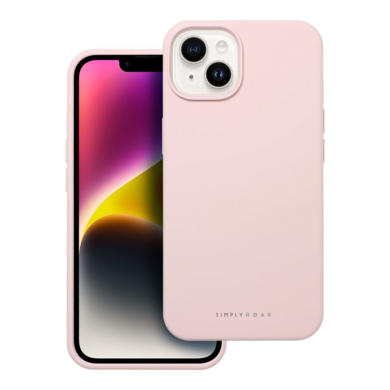 Viedtālruņa aizmugurējais vāciņš Apple iPhone 14 iPhone 14 Pink