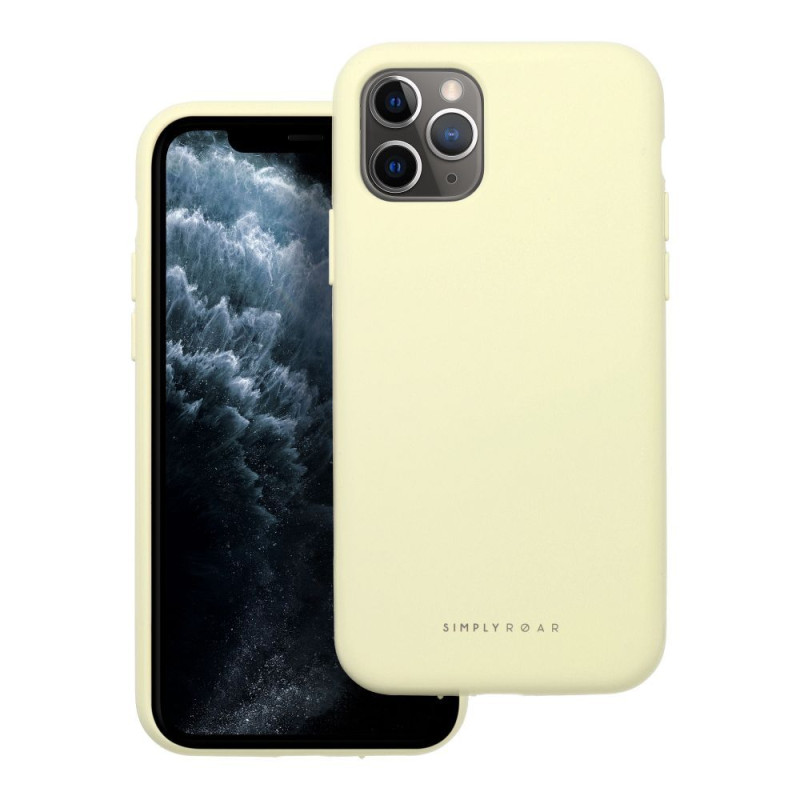 Viedtālruņa aizmugurējais vāciņš Apple iPhone 11 Pro Cloud Skin Yellow