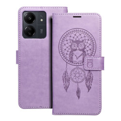 Viedtālruņa atveramais maciņš Xiaomi Redmi 13C Mezzo Book Dreamcatcher Purple