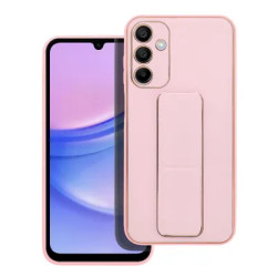 Viedtālruņa aizmugurējais vāciņš Samsung Galaxy A15 5G Kickstand Case Pink