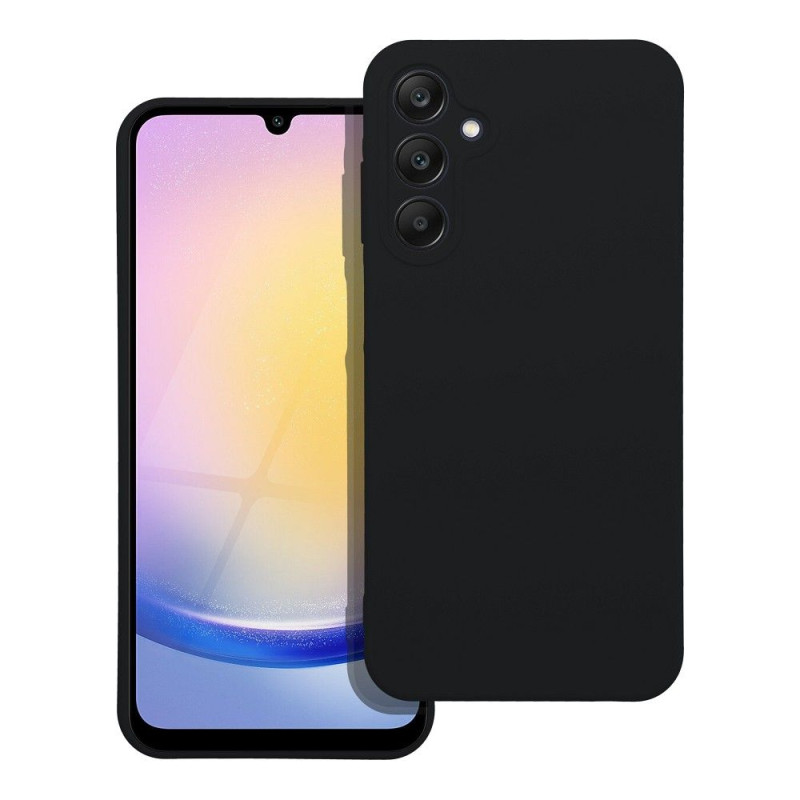 Viedtālruņa aizmugurējais vāciņš Samsung Galaxy A25 5G Silicone PART Black