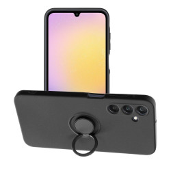 Viedtālruņa aizmugurējais vāciņš Samsung Galaxy A25 5G Silicone Ring Black