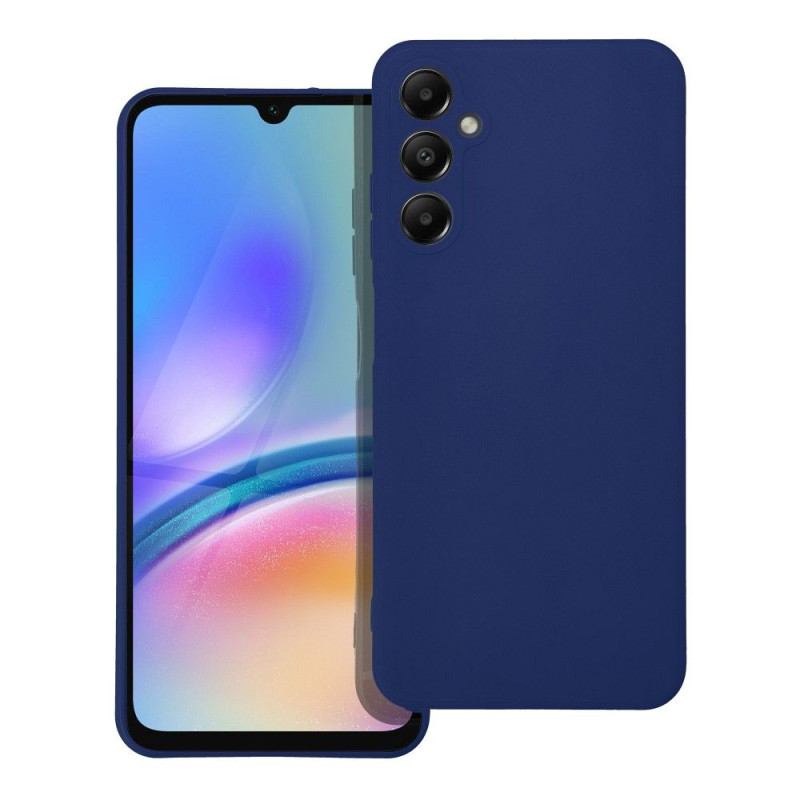 Viedtālruņa aizmugurējais vāciņš Samsung Galaxy A05S Soft Dark Blue