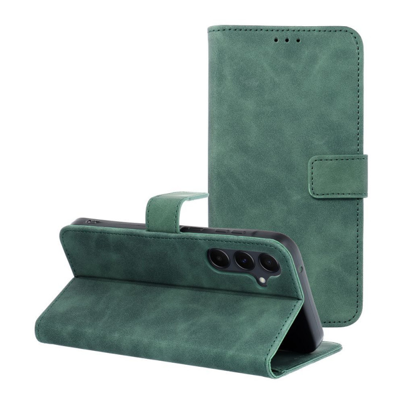 Viedtālruņa atveramais maciņš Samsung Galaxy A55 5G Tender Green