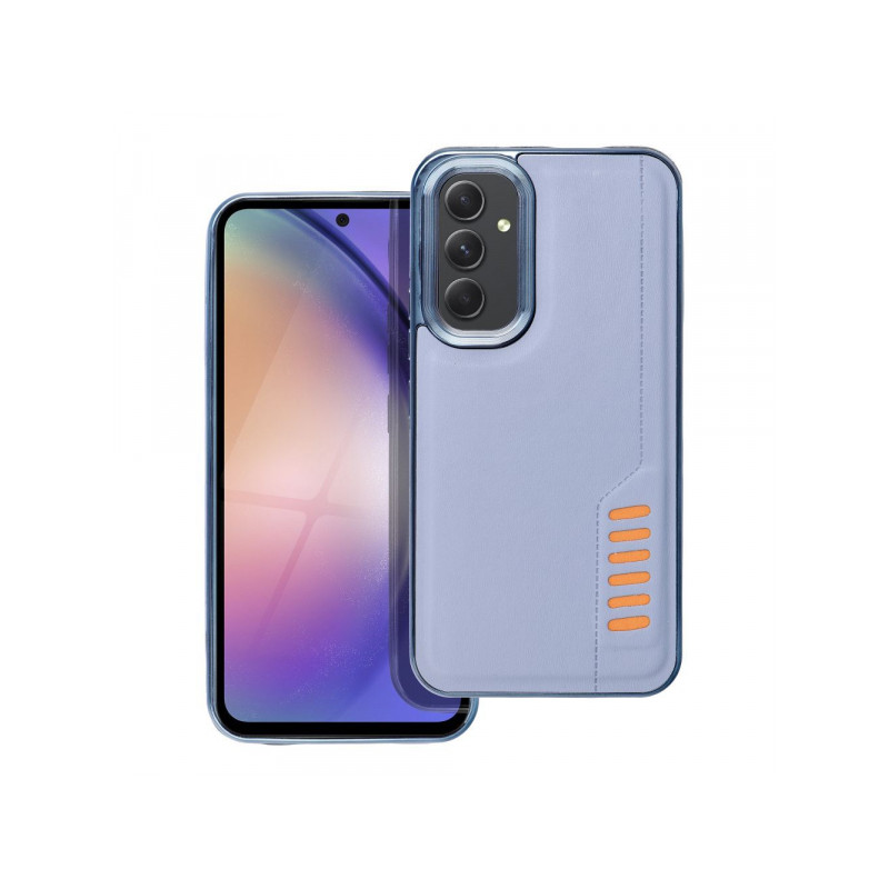 Viedtālruņa aizmugurējais vāciņš Samsung Galaxy A55 5G Milano case Blue
