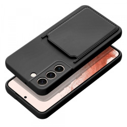 Viedtālruņa aizmugurējais vāciņš Samsung Galaxy A55 5G CARD Case Black