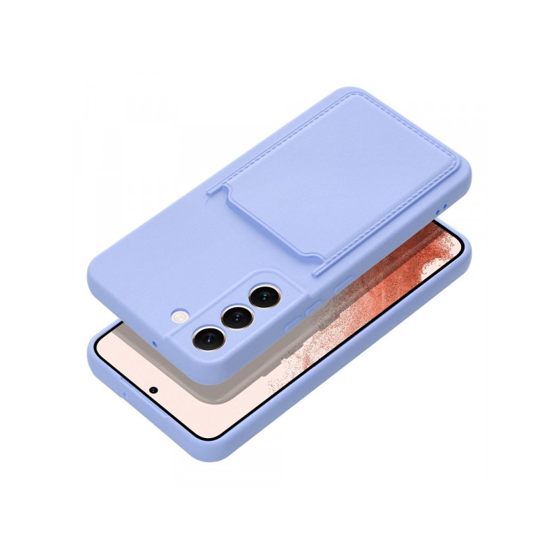Viedtālruņa aizmugurējais vāciņš Samsung Galaxy A55 5G CARD Case Violet