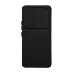 Viedtālruņa aizmugurējais vāciņš Samsung Galaxy A55 5G Camshield Slide Black