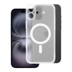 Viedtālruņa aizmugurējais vāciņš Apple iPhone 13 Frost Mag cover camera protection Transparent