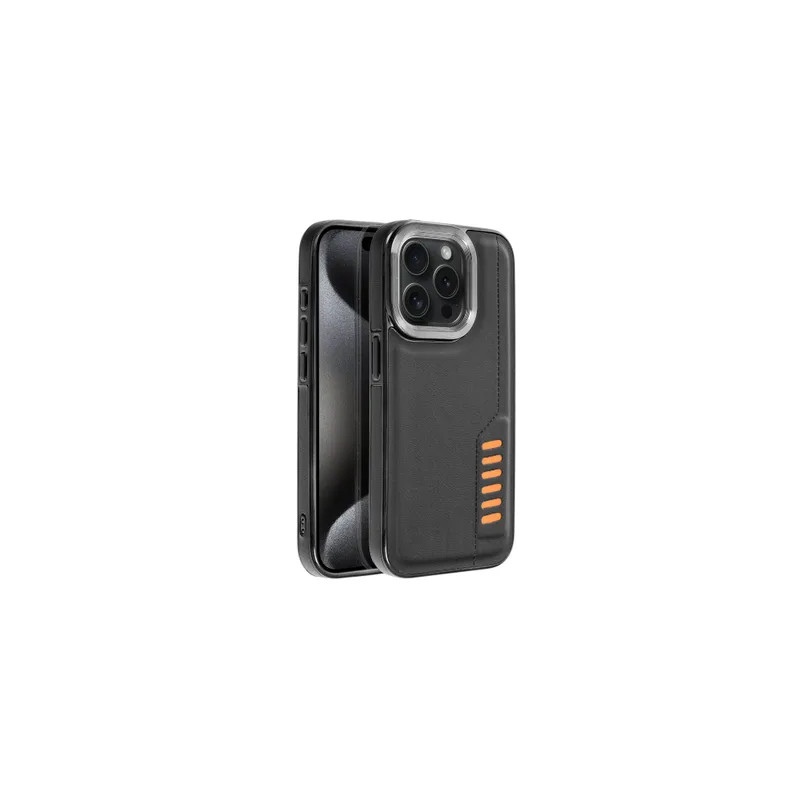 Viedtālruņa aizmugurējais vāciņš Xiaomi Redmi Note 13 Milano case Black