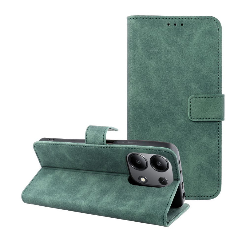 Viedtālruņa atveramais maciņš Xiaomi Redmi Note 13 Tender Green