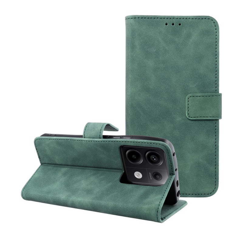 Viedtālruņa atveramais maciņš Xiaomi Redmi Note 13 Pro 5G Tender Green