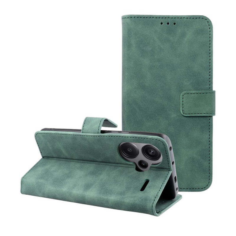 Viedtālruņa atveramais maciņš Xiaomi Redmi Note 13 Pro + 5G Tender Green