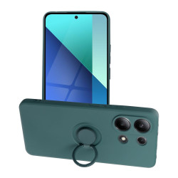 Viedtālruņa aizmugurējais vāciņš Xiaomi Redmi Note 13 Silicone Ring Case Green