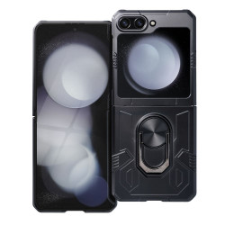 Viedtālruņa atveramais maciņš Samsung Galaxy Z Flip 5 5G Armor Black