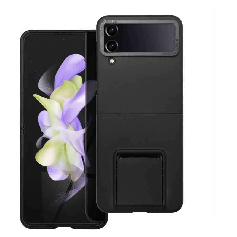 Viedtālruņa atveramais maciņš Samsung Galaxy Z Flip 4 Stand case Black