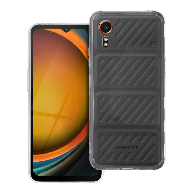 Viedtālruņa aizmugurējais vāciņš Samsung Galaxy Xcover 7 Clear case 2mm Transparent