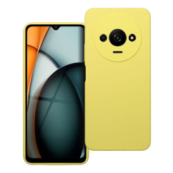 Viedtālruņa aizmugurējais vāciņš Xiaomi Redmi A3 Silicone PART Yellow
