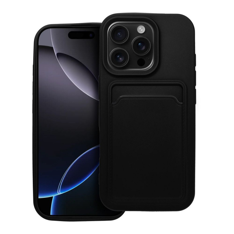 Viedtālruņa aizmugurējais vāciņš Apple iPhone 16 Pro iPhone 16 Pro Melna