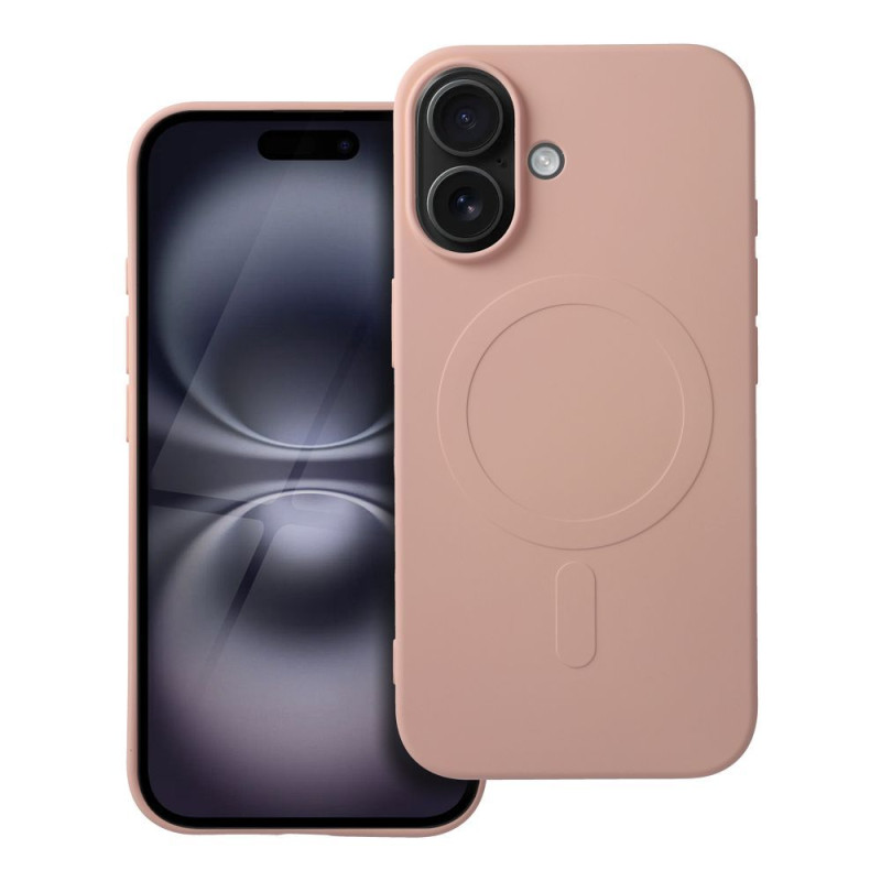 Viedtālruņa aizmugurējais vāciņš Apple Iphone 16 iPhone 16 Rozā