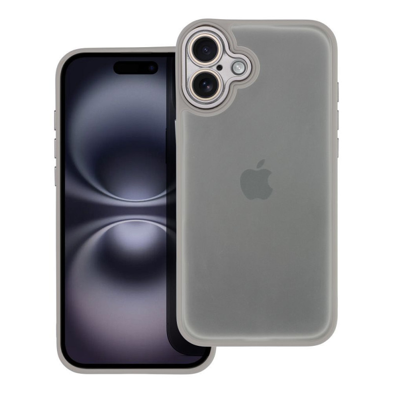 Viedtālruņa aizmugurējais vāciņš Apple Iphone 16 Plus iPhone 16 Plus Pelēka