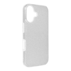 Viedtālruņa aizmugurējais vāciņš Apple Iphone 16 iPhone 16 Sudraba