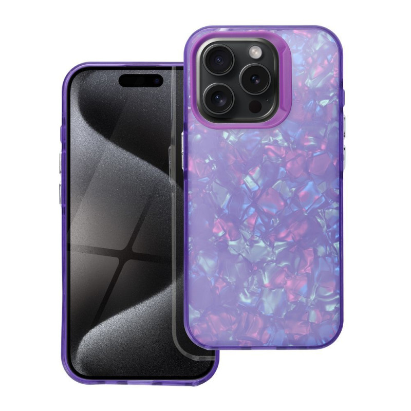Viedtālruņa aizmugurējais vāciņš Apple Iphone 16 iPhone 16 Violeta
